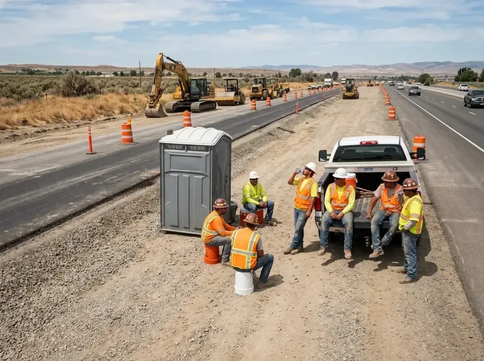 highway-road-construction-crew-007 — frequently asked questions, Porta Potty and Restroom Rentals in Siler City, NC